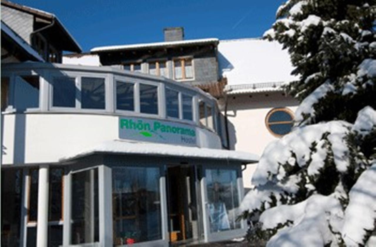 Rhoen Panorama Hostel Poppenhausen Esterno foto